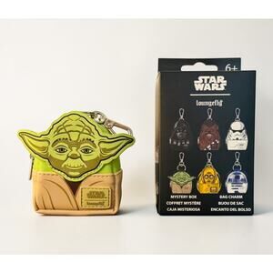 Loungefly Star Wars Yoda Mini Backpack Keychain Bag Charm NWT